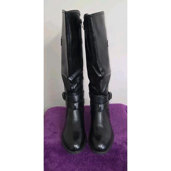 Marbella Women's Tracy Plus Black Boots, Size 8.5 - Picture 4 of 9